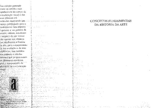 Conceitos Fundamentais da História da Arte