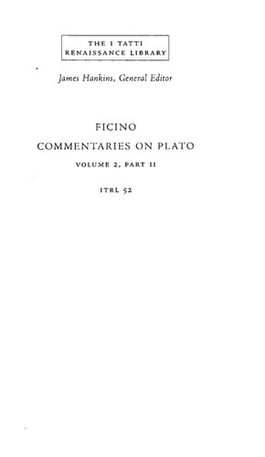 Commentaries on Plato, Volume 2: Parmenides (Part II)