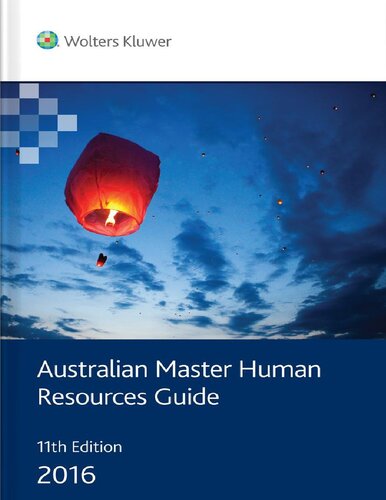 Australian master human resources guide