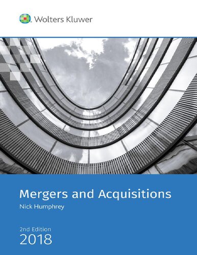Mergers and acquisitions : law and finance