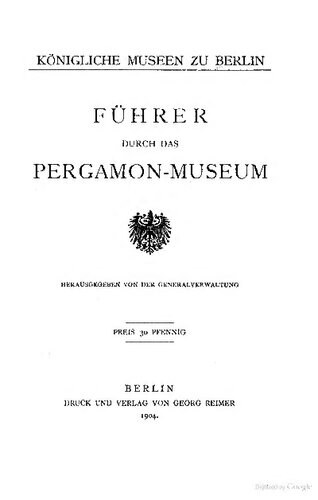 Führer durch das Pergamon-Museum