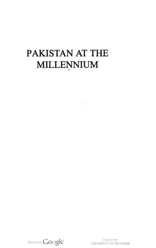 Pakistan at the Millennium