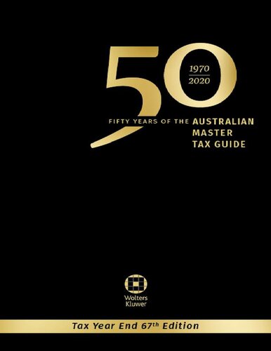 Fifty years of the Australian master tax guide.