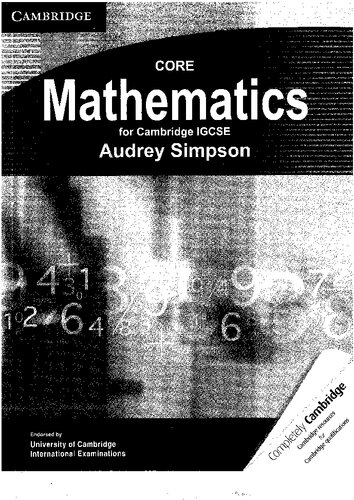 Core Mathematics for Cambridge IGCSE (Cambridge International IGCSE)