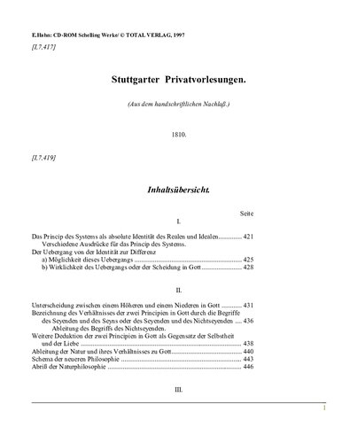 Stuttgarter Privatvorlesungen