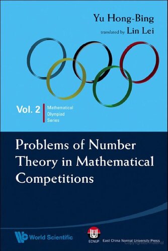 Problems of number theory in mathematical competitions