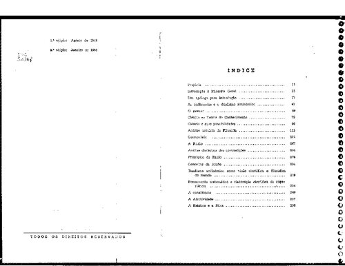 Filosofia e Cosmovisão