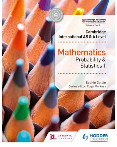 Cambridge International AS & A Level Mathematics Probability & Statistics 1