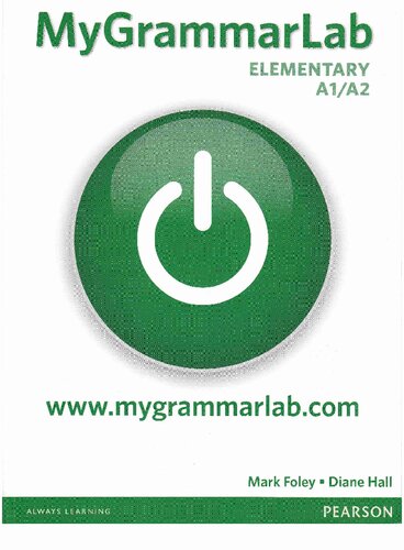 MyGrammarLab Elementary without Key and MyLab Pack: Student book with MyLab, without answer key (Longman Learners Grammar)