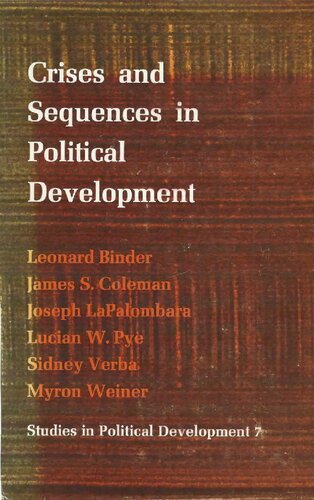 Binder et al (1972) Crises and Sequences in Political Development