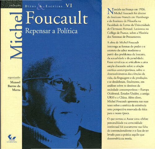 Ditos e Escritos, vol. VI - Repensar a política