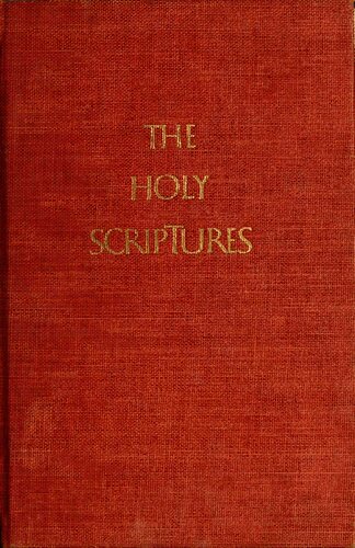 The Holy Scriptures [Tanakh]