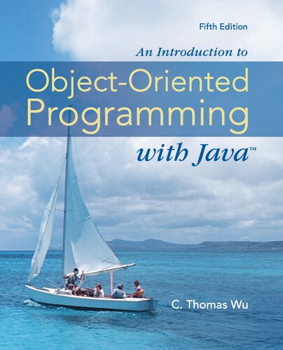 An Introduction to Object-Oriented Programming with Java