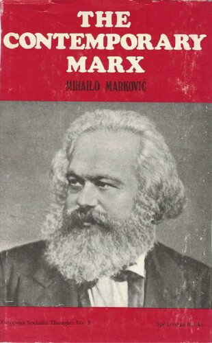 The Contemporary Marx