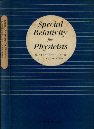 Special Relativity for Physicists