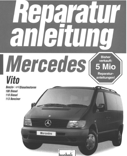 Mercedes Vito 1995-2002г. выпуска