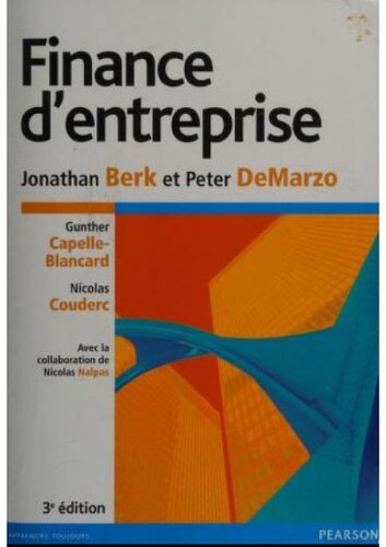 FINANCE D ENTREPRISE 3E