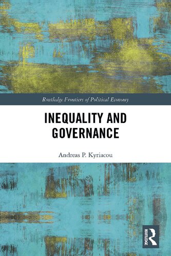 Inequality and Governance (Routledge Frontiers of Political Economy)