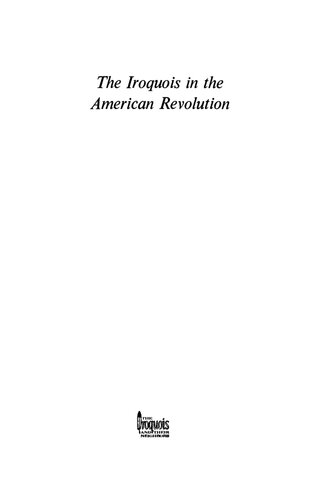 The Iroquois in the American Revolution
