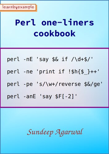 Perl one-liners cookbook
