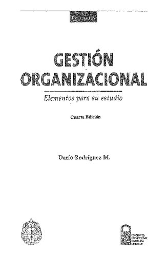Gestión organizacional