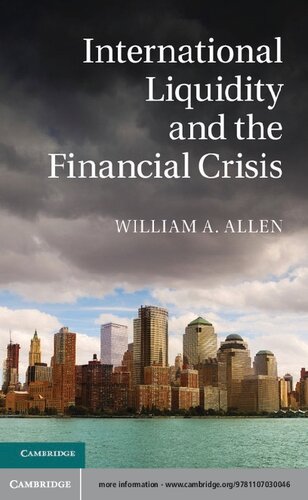 International Liquidity and the Financial Crisis