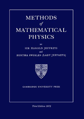 Methods of Mathematical Physics