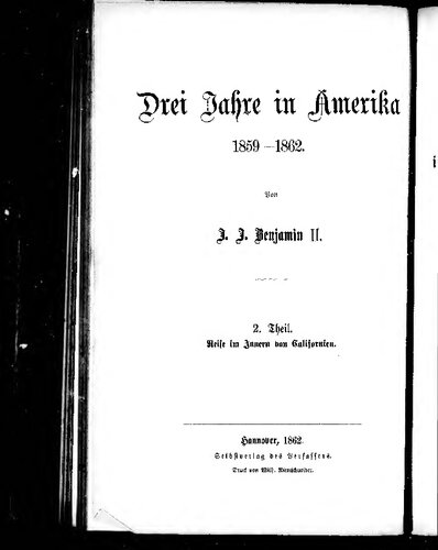 Reise im Innern von Californien