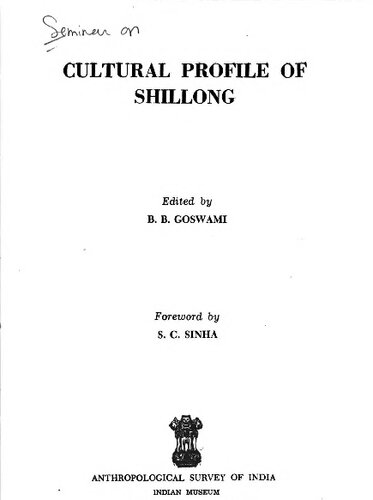 Cultural profile of Shillong