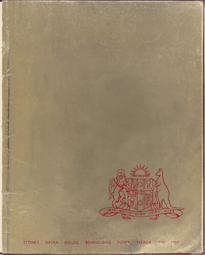 Sydney Opera House (The Gold Book)