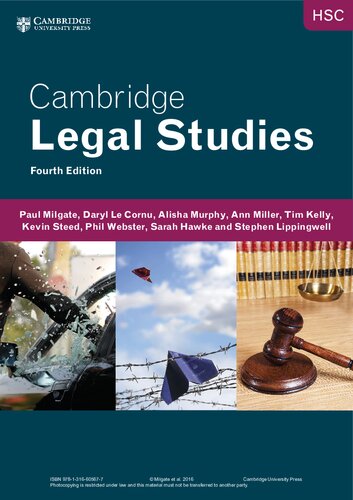 Cambridge HSC Legal Studies