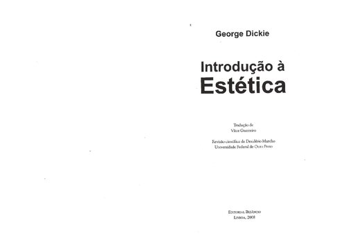 Introdução à estética