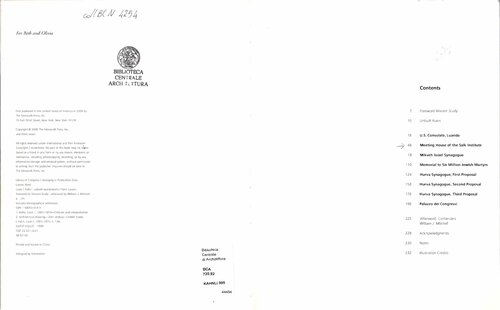 Louis I. Kahn: Unbuilt Masterworks