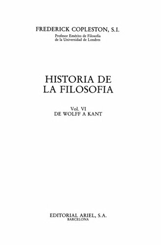 De Wolff A Kant