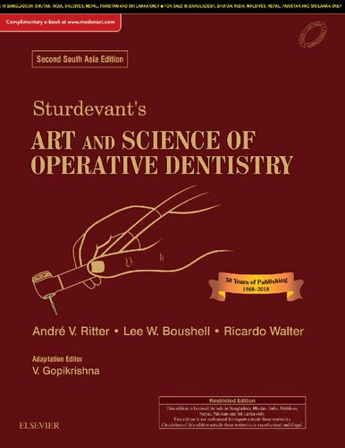 Sturdevant's Art & Science of Operative Dentistry: Second South Asia Edition