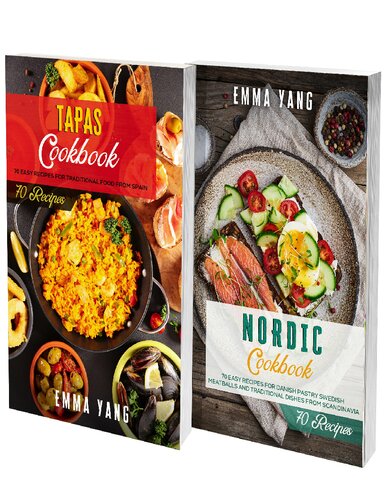 Vegetarian Mediterranean And Nordic Cookbook: 2 Books In 1: 150 Recipes For Vegetarian Diet And Traditional Scandinavian Food
