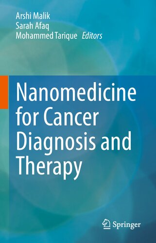 Nanomedicine for Cancer Diagnosis and Therapy