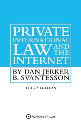 Private international law and the Internet
