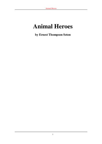 Animal Heroes