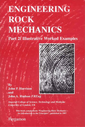 Engineering Rock Mechanics: Part 2: Illustrative Worked Examples