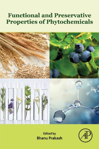 Functional and Preservative Properties of Phytochemicals