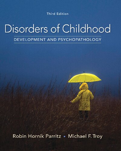 Disorders of Childhood: Development and Psychopathology