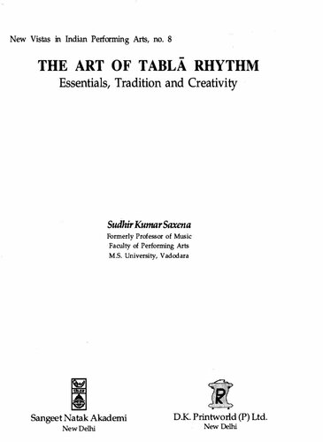 The Art of Tabla Rhythm: Essentials, Tradition and Creativity