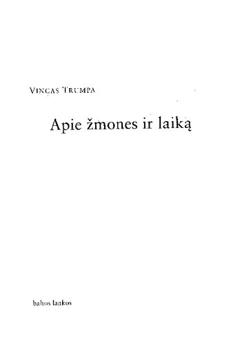 Apie žmones ir laiką