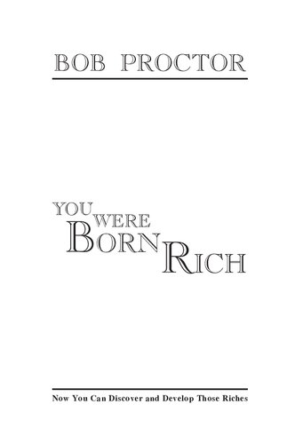 You Were Born Rich