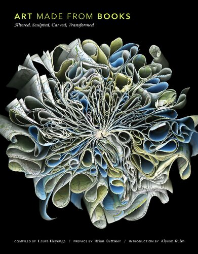 Art Made from Books. Altered, Sculpted, Carved, Transformed