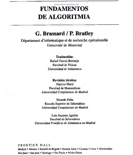 Fundamentos de Algoritmia