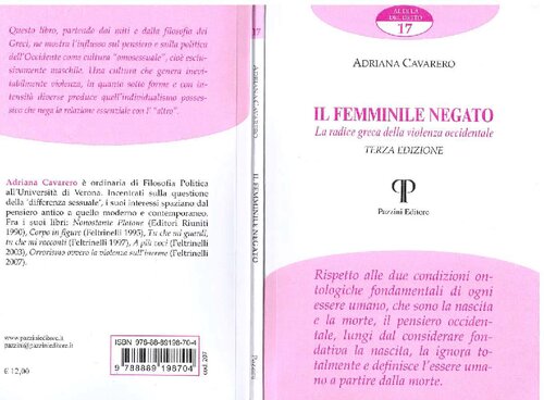 Il femminile negato. La radice greca della violenza occidentale