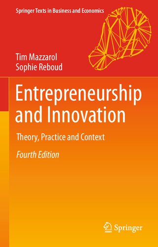 Entrepreneurship and Innovation: Theory, Practice and Context (Springer Texts in Business and Economics)