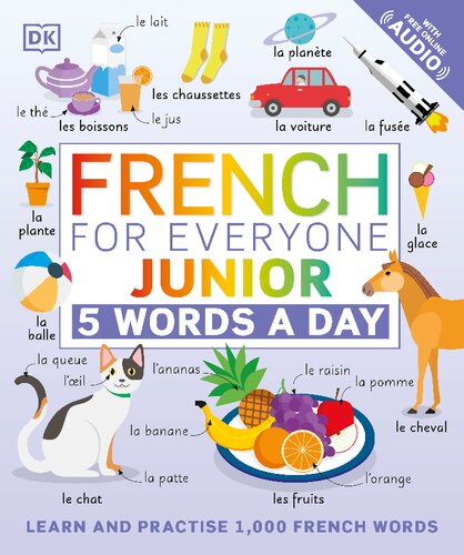 French for Everyone Junior, 5 Words a Day